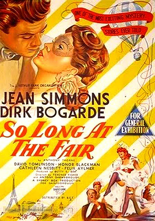 So Long at the Fair - Australian Movie Poster