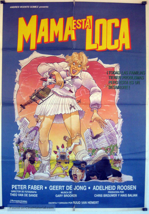 Mama is boos! - Dutch Movie Poster