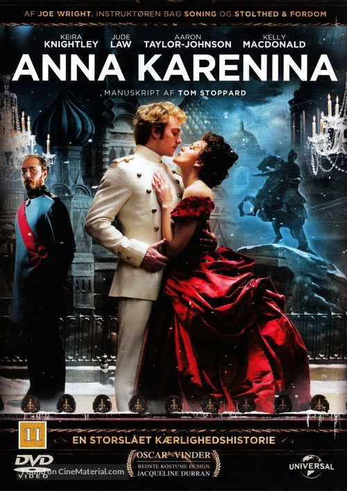 Anna Karenina - Danish DVD movie cover