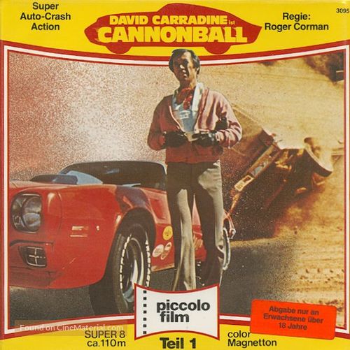 Cannonball! - German Movie Cover