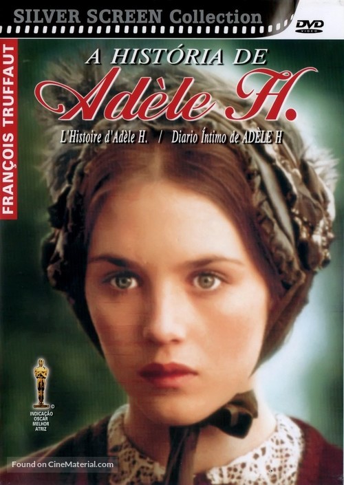 L&#039;histoire d&#039;Ad&egrave;le H. - Brazilian DVD movie cover