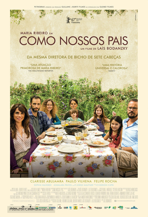 Como Nossos Pais - Brazilian Movie Poster