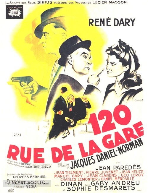 120, rue de la Gare - French Movie Poster