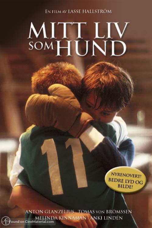 Mitt liv som hund - Danish DVD movie cover