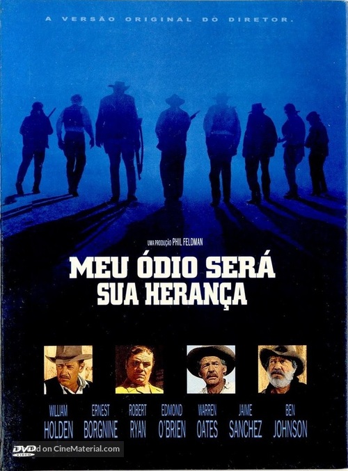 The Wild Bunch - Brazilian DVD movie cover
