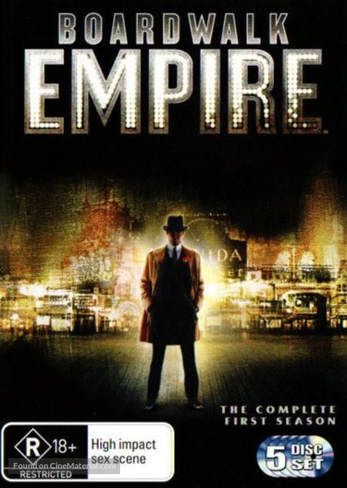 &quot;Boardwalk Empire&quot; - Australian DVD movie cover