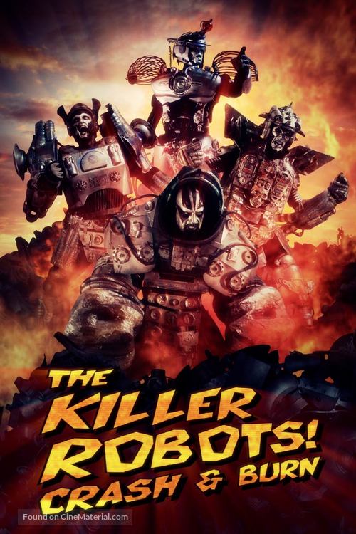 The Killer Robots! Crash and Burn - DVD movie cover