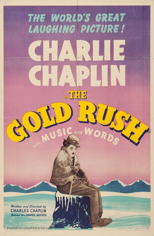 The Gold Rush - Re-release movie poster