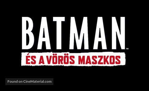 Batman: Under the Red Hood - Hungarian Logo