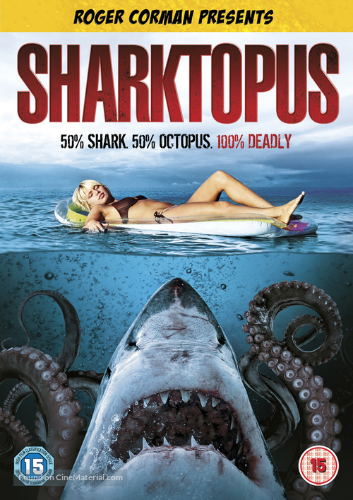 Sharktopus - British DVD movie cover