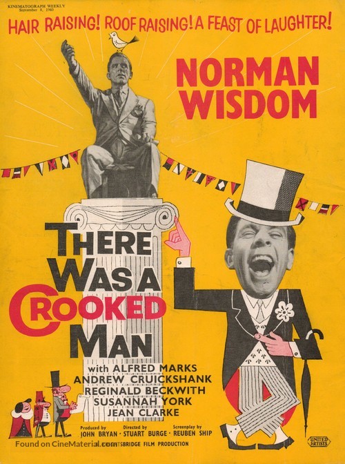 There Was a Crooked Man - British Movie Poster
