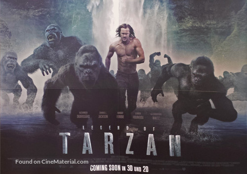 The Legend of Tarzan - German Movie Poster