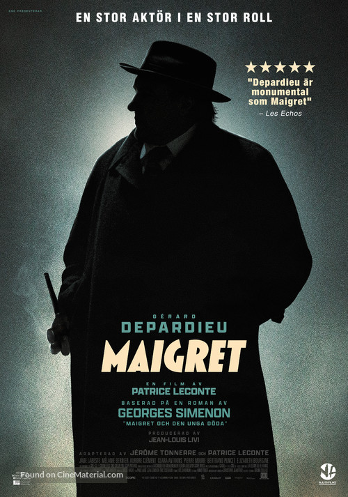 Maigret - Swedish Movie Poster