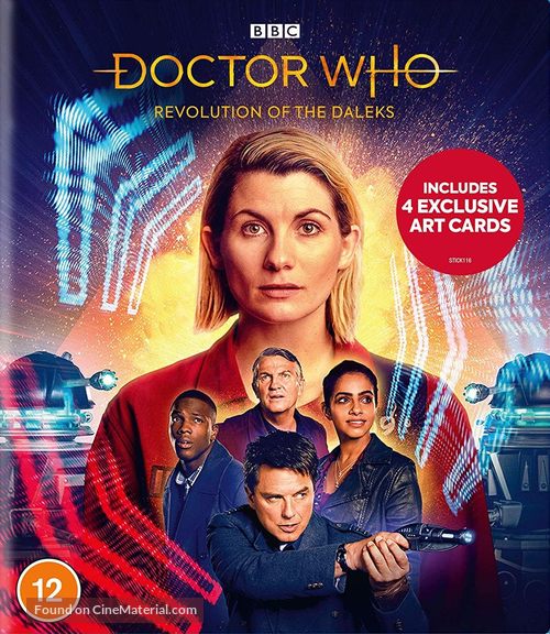&quot;Doctor Who&quot; Revolution of the Daleks - British Blu-Ray movie cover