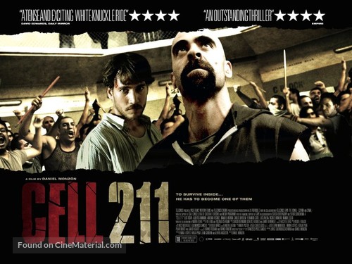 Celda 211 - British Movie Poster