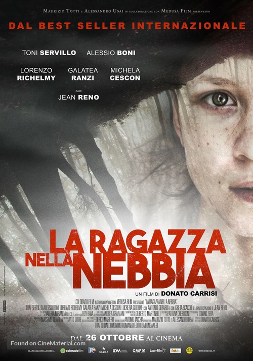 La ragazza nella nebbia - Italian Movie Poster