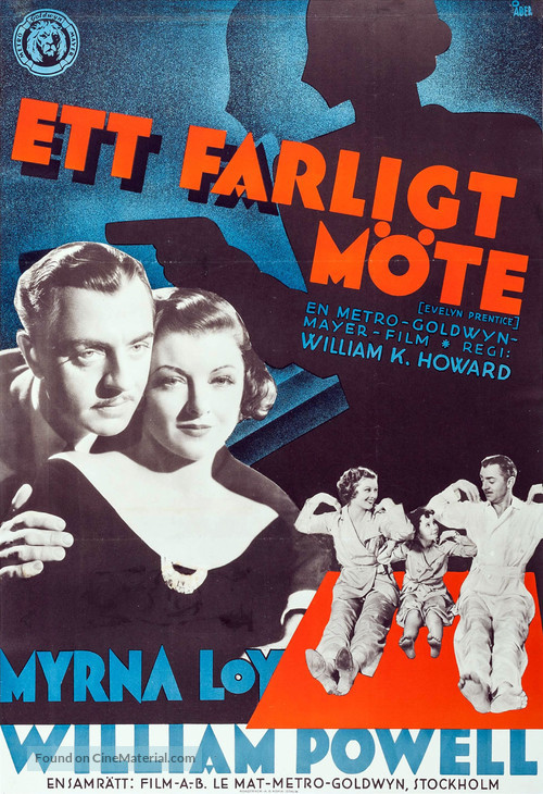 Evelyn Prentice - Swedish Movie Poster