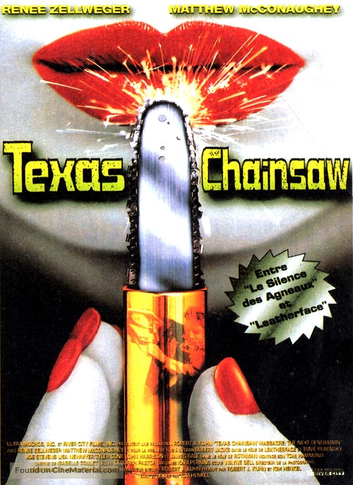 The Return of the Texas Chainsaw Massacre - French Movie Poster