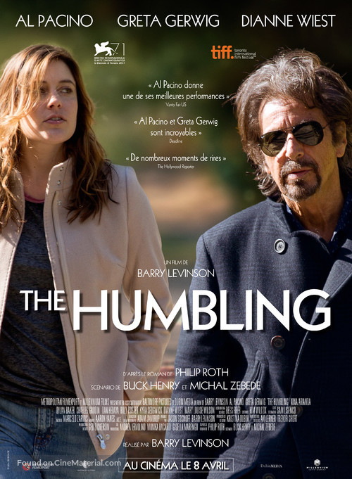 The Humbling - French Movie Poster