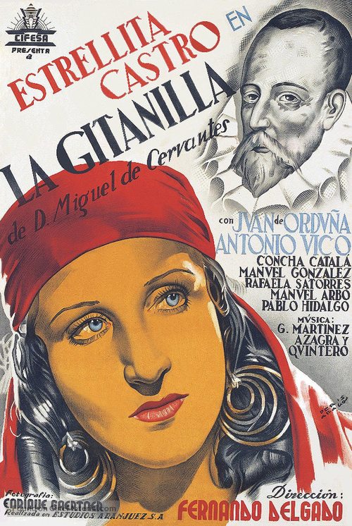 Gitanilla, La - Spanish Movie Poster