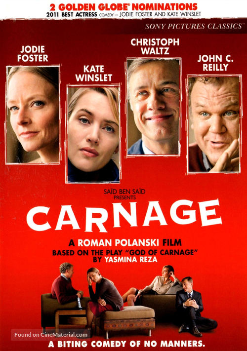 Carnage - DVD movie cover