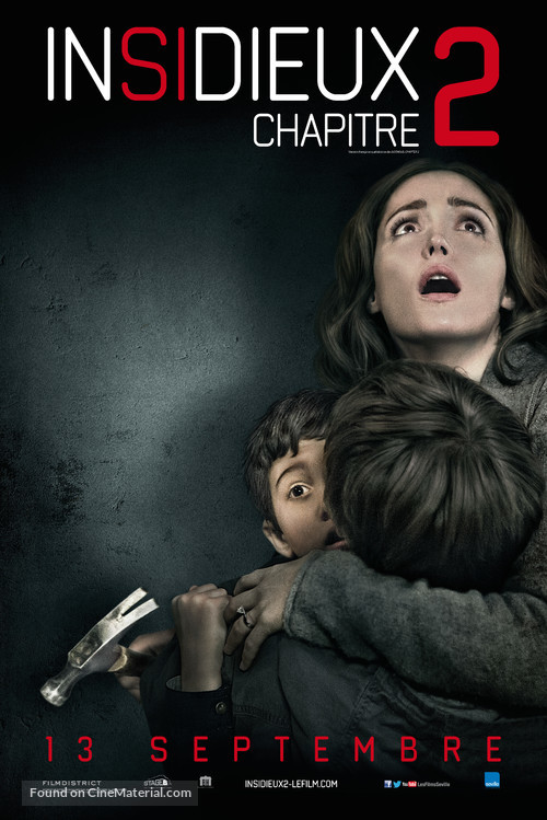 Insidious: Chapter 2 - Canadian Movie Poster