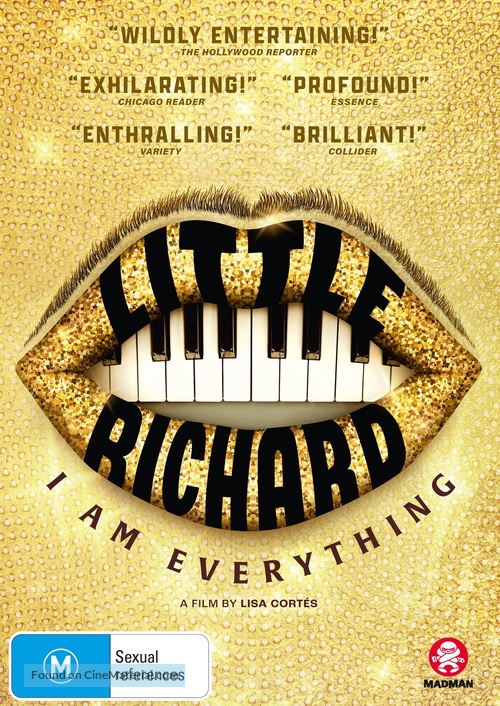 Little Richard: I Am Everything - Australian DVD movie cover