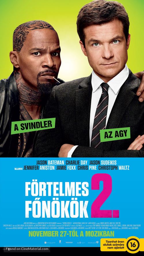 Horrible Bosses 2 - Hungarian Movie Poster