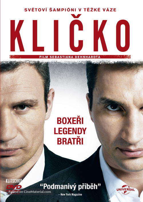 Klitschko - Czech DVD movie cover