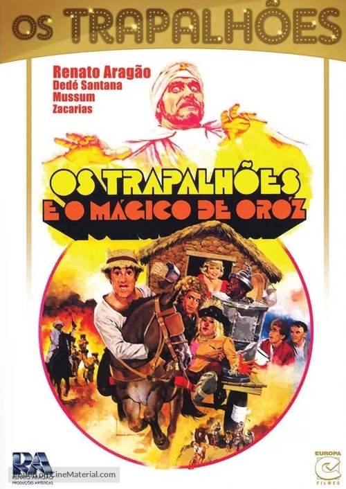 Trapalh&otilde;es e o M&aacute;gico de Or&oacute;z, Os - Brazilian Movie Cover