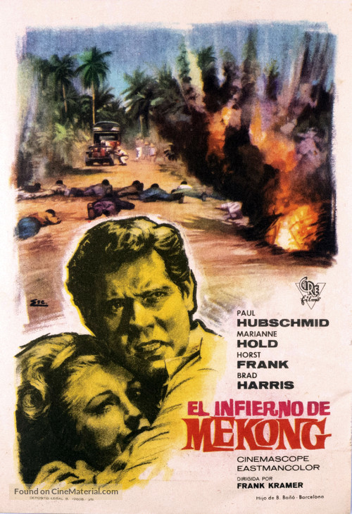 Die Diamantenh&ouml;lle am Mekong - Spanish Movie Poster