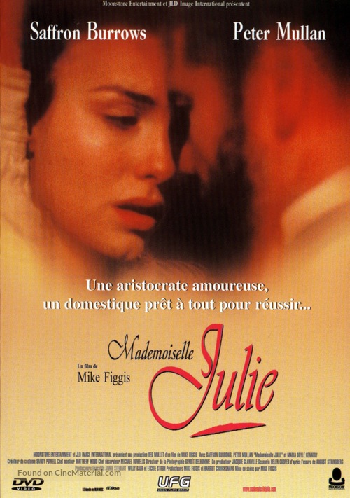 Miss Julie - French DVD movie cover
