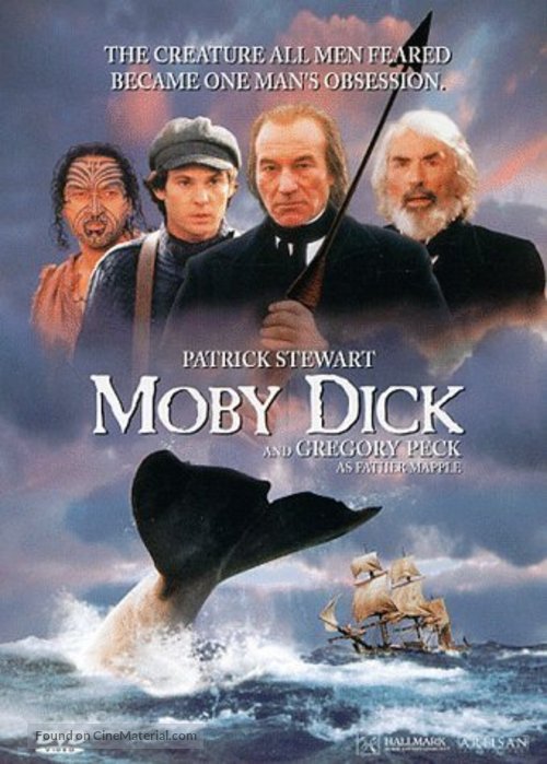 Moby Dick - DVD movie cover