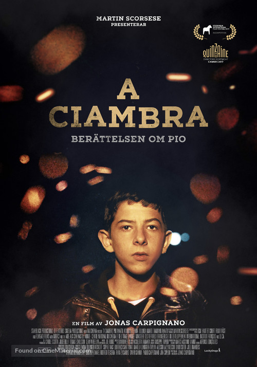 A Ciambra - Swedish Movie Poster