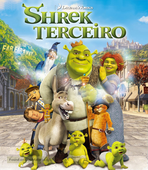 Shrek the Third - Brazilian Movie Cover