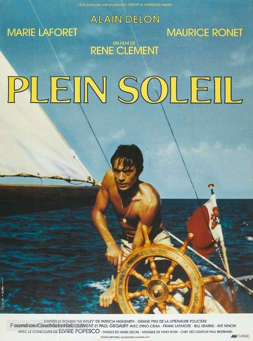 Plein soleil - French Movie Poster