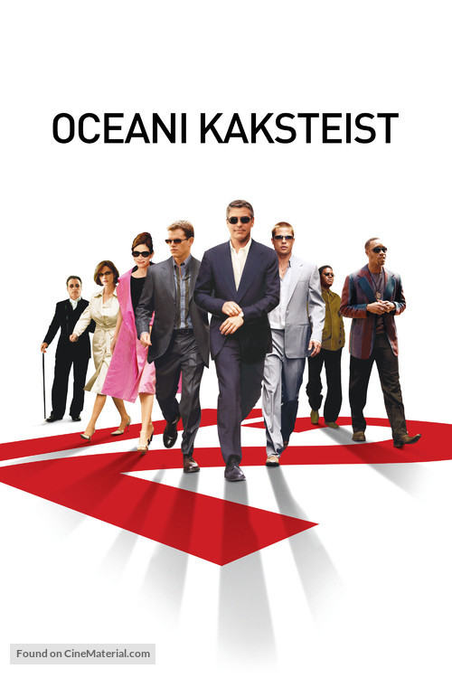 Ocean&#039;s Twelve - Estonian Movie Cover