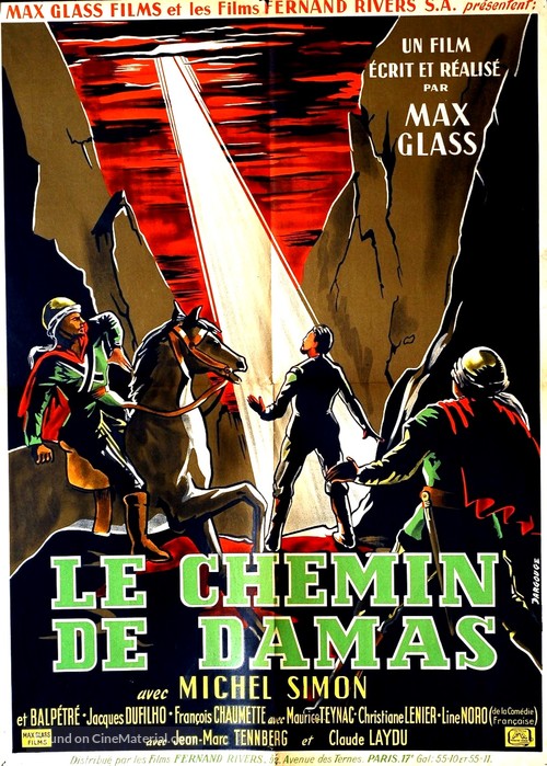 Le chemin de Damas - French Movie Poster