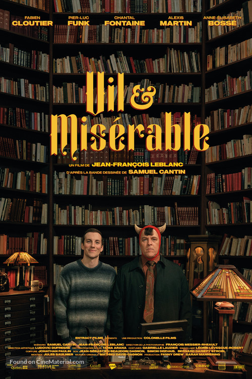 Vil &amp; Mis&eacute;rable - Canadian Movie Poster