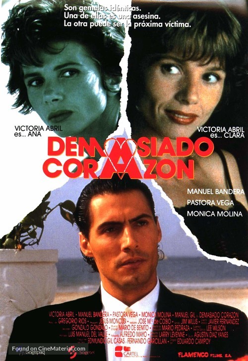 Demasiado coraz&oacute;n - Spanish poster