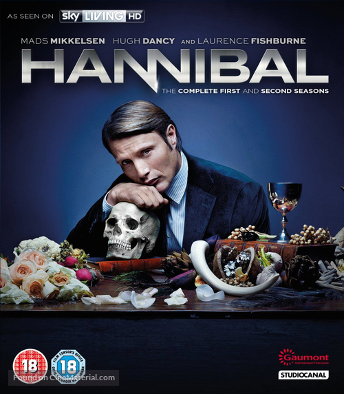 &quot;Hannibal&quot; - British Blu-Ray movie cover