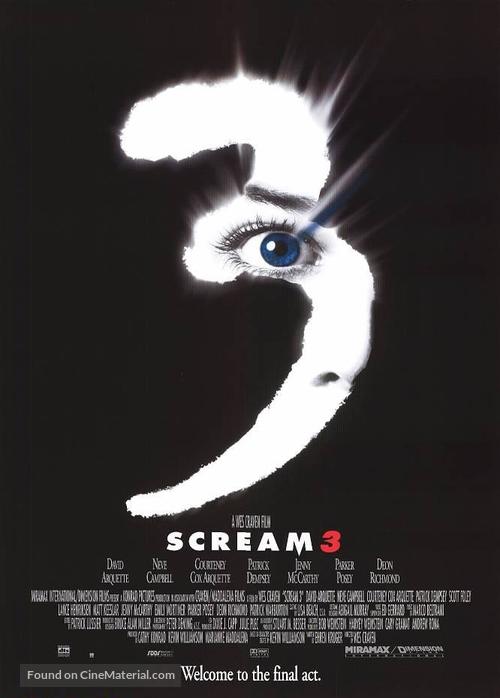 Scream 3 - Movie Poster