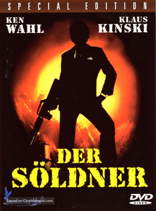 The Soldier - German DVD movie cover