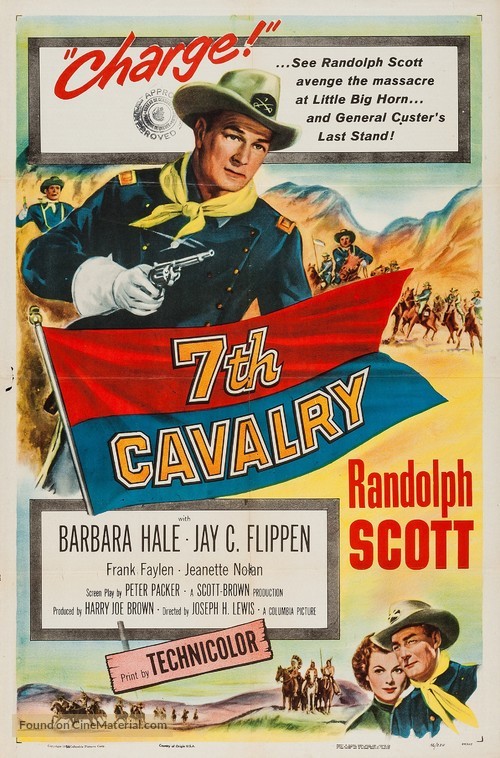 7th Cavalry - Canadian Movie Poster