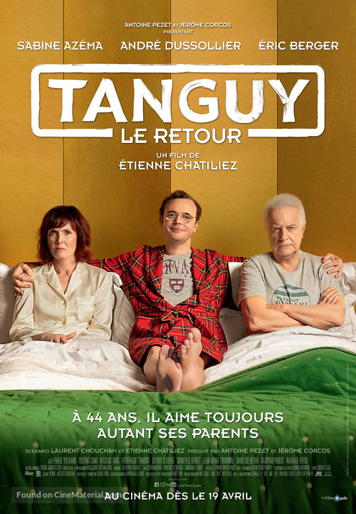 Tanguy, le retour - Canadian Movie Poster
