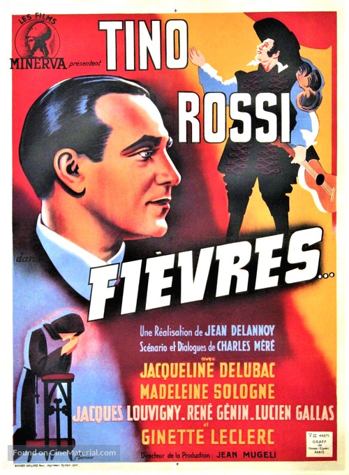 Fi&egrave;vres - French Movie Poster