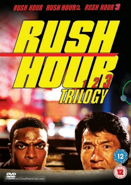 Rush Hour 3 - British DVD movie cover