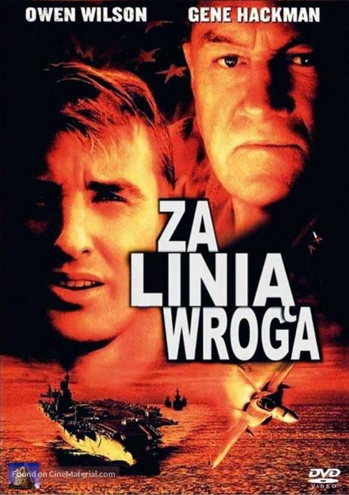 Behind Enemy Lines - Polish DVD movie cover