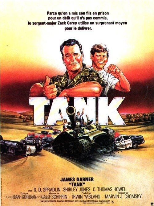 Tank - French Movie Poster