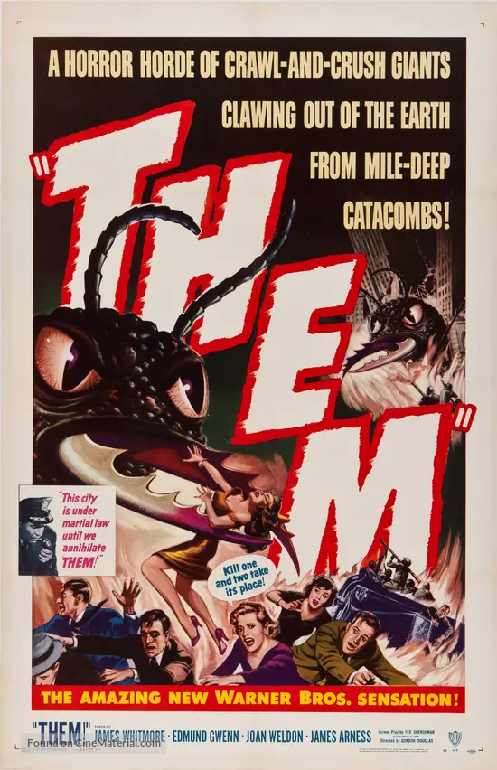 Them! - Theatrical movie poster